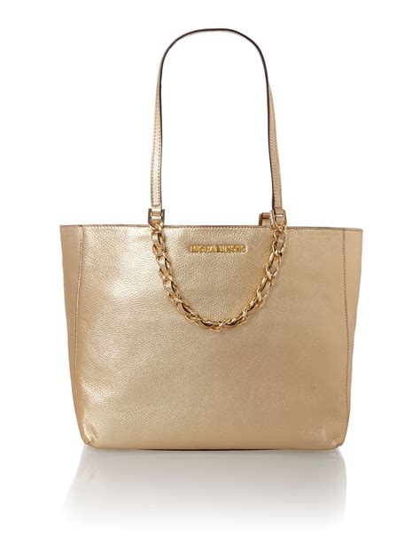 michael kors tasche kette gold|Michael Kors women's gold.